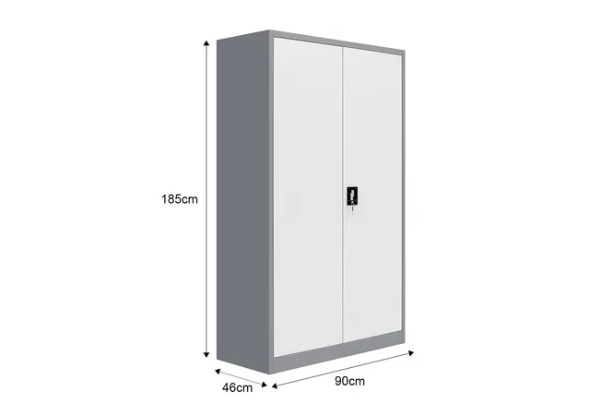 185cm Steel Storage Cabinet - Three Colours Available