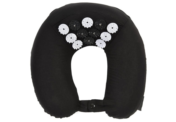 Acupressure Massage U-Shaped Neck Pillow