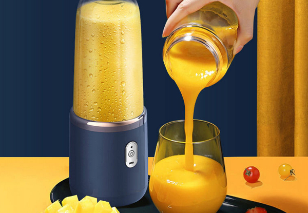 Portable Cordless Electric Juice Maker with Juice Cup - Two Colours Available