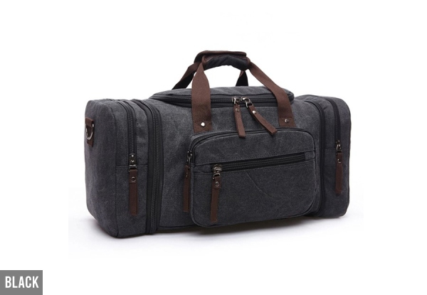 Canvas Duffel Bag - Five Colours Available with Free Delivery