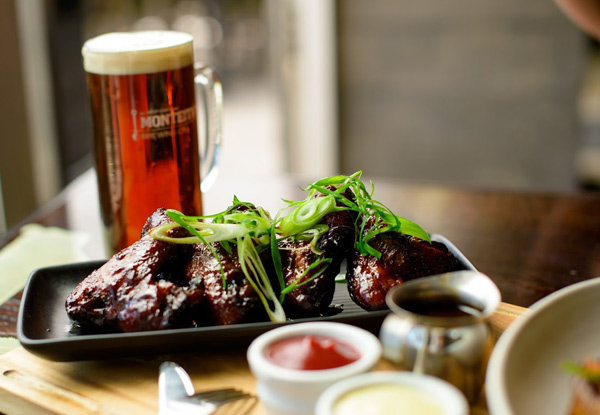 $40 Pub Grub & Beverage Voucher for Lunch - Options for a $80 or a $160 Voucher