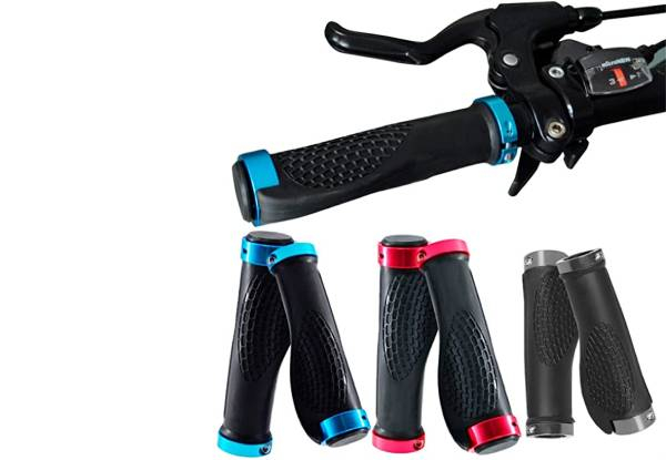 Shockproof Bike Handlebar Grips- Six Colours Available