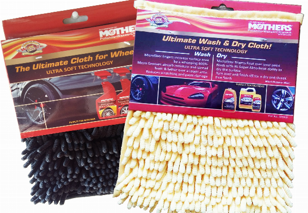 Ultimate Wash & Dry Cloth incl. Wheel Cloth