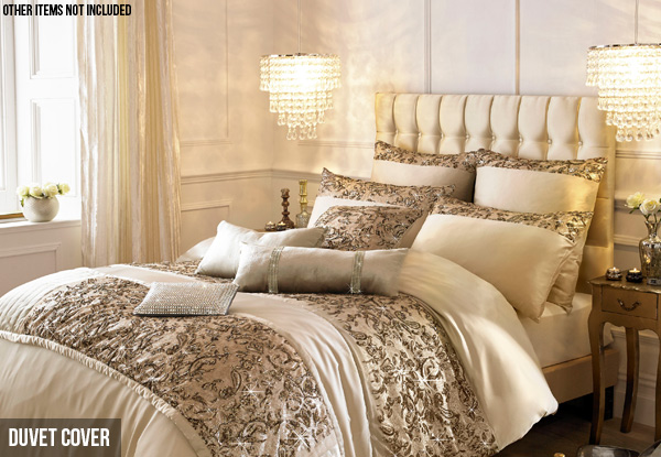 Kylie Minogue Alexa Bedding Range - Options for Individual Pieces or Full Sets Available with Free Delivery