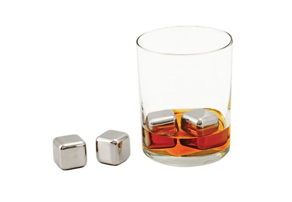 $14.90 for Six Stainless Steel Reusable Ice Cubes