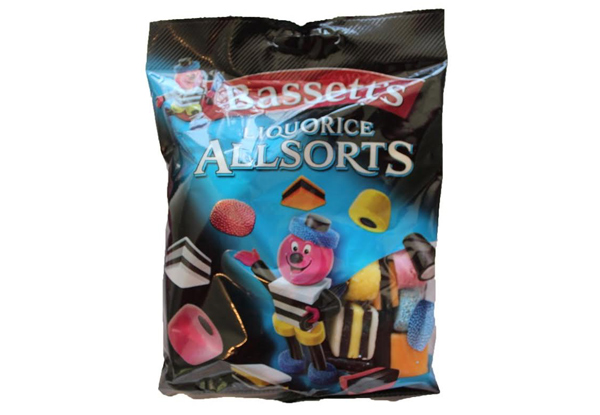 Three Bags of Bassetts Liquorice Allsorts - Options for Six or Nine Bags