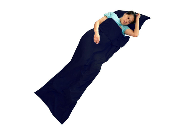 Foldable Lightweight Cotton Sleeping Bag - Three Colours & Two Sizes Available