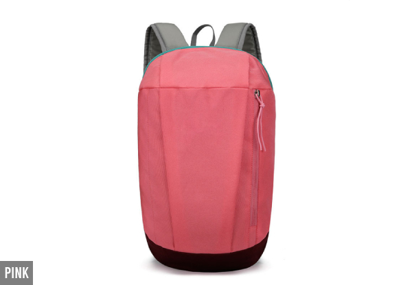 10L Water-Resistant Sports Backpack - Nine Styles Available