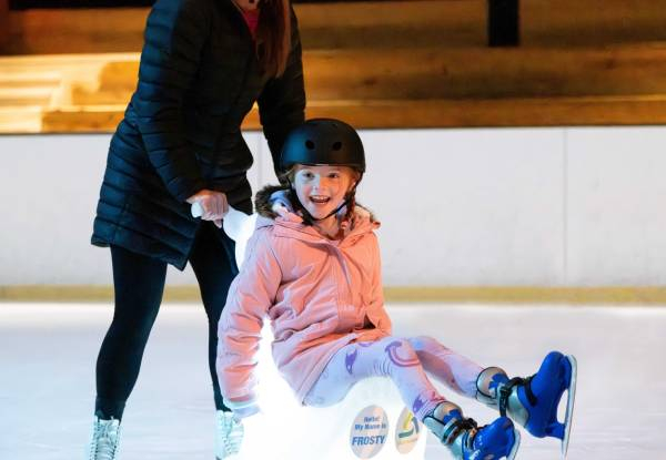 Entry to Alpine Ice Skating incl. Skate Hire for One Person - Option for up to 10 People