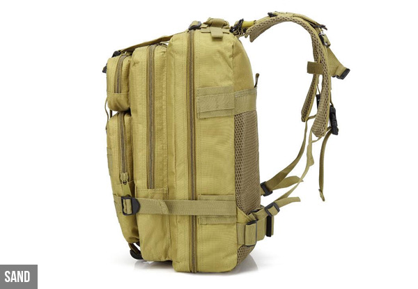 30L Military Camping Hiking Backpack - Two Colours Available