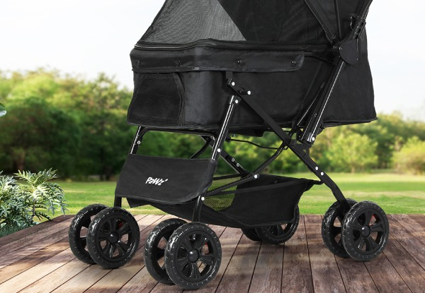 PaWz Foldable Pet Stroller Pram - Two Options Available