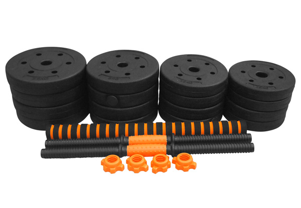 Two-in-One Dumbbell Barbell Set