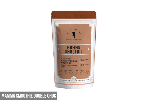 Milky Mumma Smoothie -  Three Flavours Available & Option for Mummalte Hydration