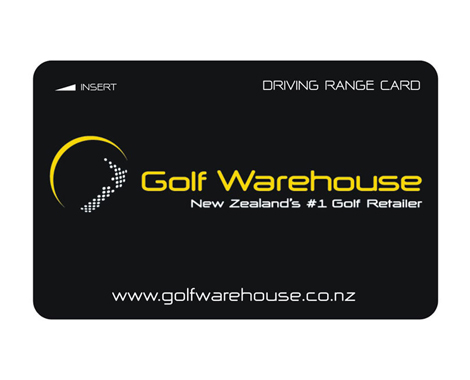 $95 for a Golf Warehouse Driving Range Card - 1000 Balls with Free Shipping