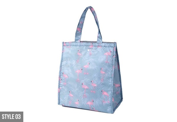 Insulated Reusable Lunch Bag - Three Styles Available & Free Delivery