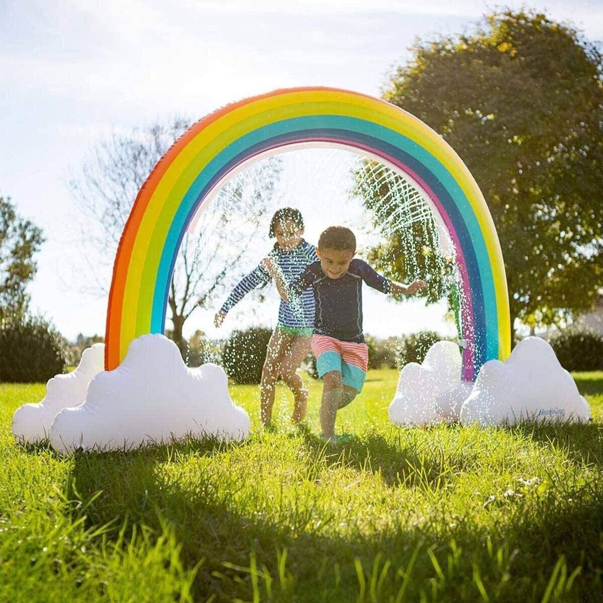 Inflatable Rainbow Arch Water Sprinkler