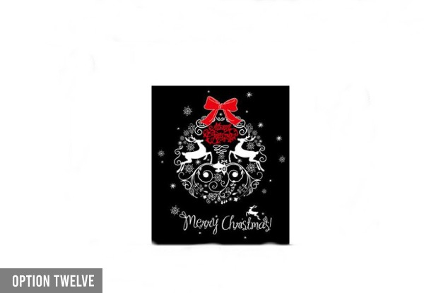 Christmas Wall Stickers Range - 12 Options Available