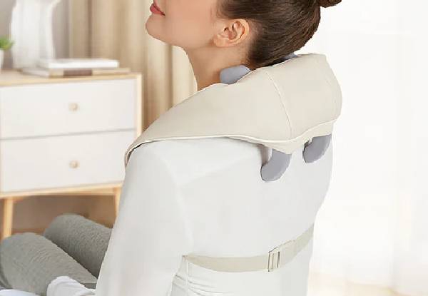 Hoco Portable Electric Shoulder & Neck Massager with Soothing Heat Feature