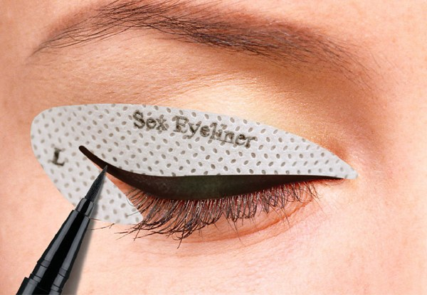 24-Sheet Eyeliner Eyeshadow Stencils