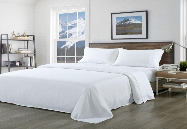Royal Comfort Bamboo Blended Sheet & Pillowcases Set 1000TC Ultra Soft Bedding Range - Seven Options Available