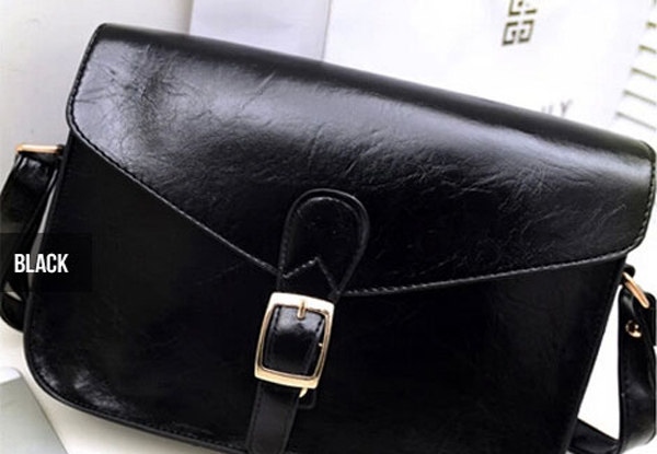 $15 for a Vintage-Style Satchel Bag – Seven Colours Available