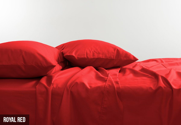 Canningvale 1000TC Penthouse Suite Sheet Set - Two Sizes & Four Colours with Free Delivery