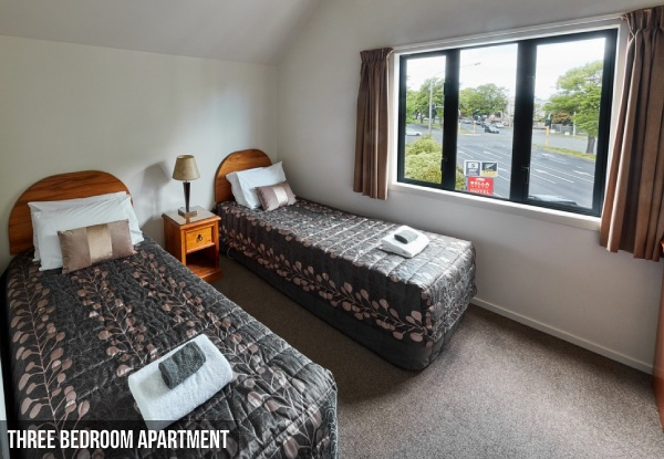 One-Night Christchurch Stay in Superior Studio for Two People incl. Continental Breakfast, Midday Checkout, Complimentary Parking & WiFi - Options for up to Five People & Two Nights