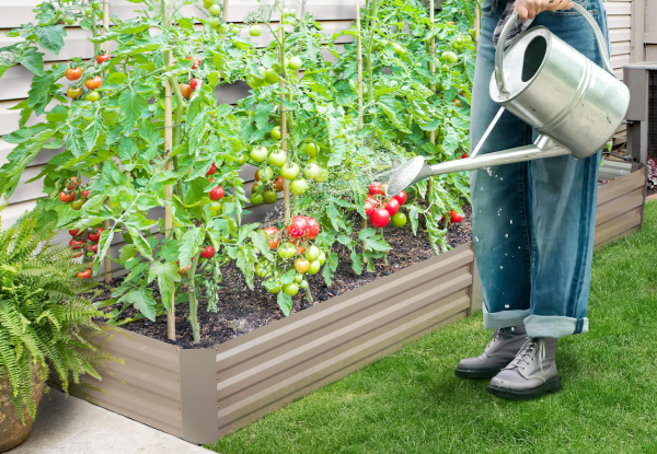 Raised Steel Garden Bed - Available in Two Colours & Two Sizes