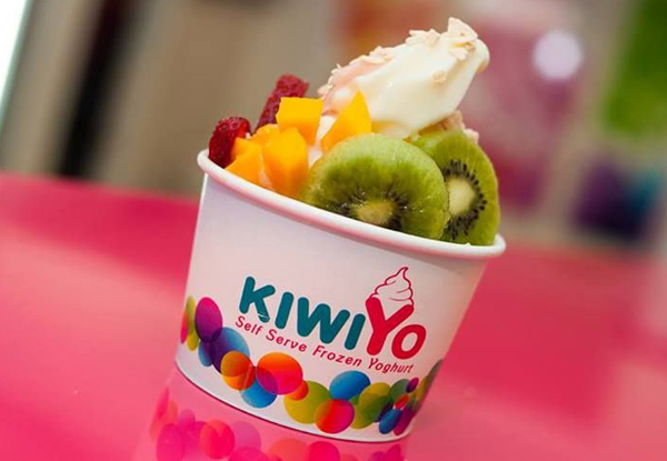 $6 Worth of KiwiYo Frozen Yoghurt & Toppings