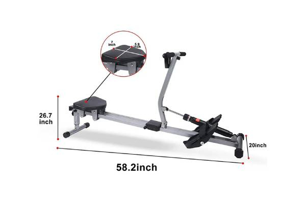 Foldable Fitness Rowing Machine - Two Options Available