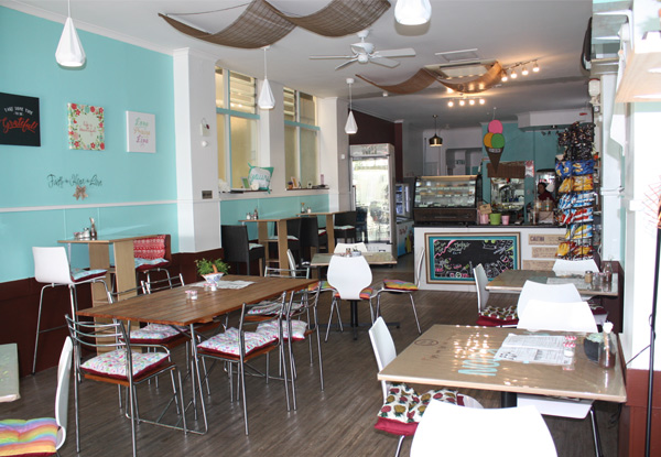 Two Breakfast Mains for Two People at Faith Hope Love Cafe in Napier