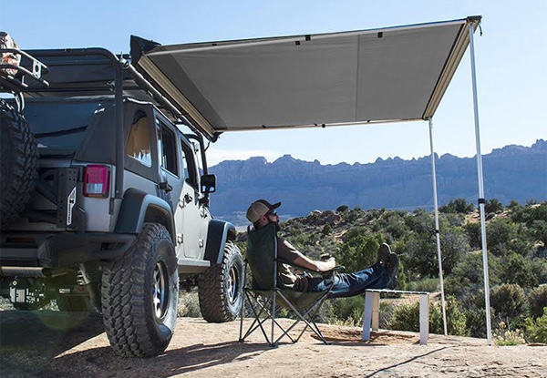 SUV Rooftop Pull-Out Awning - Three Sizes Available