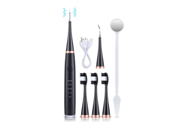 Electric Ultrasonic Dental Calculus Remover Teeth Cleaner - Three Colours Available