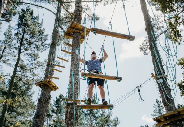 One Adult or Child Admission to The Stix Ultimate Tree Climb - Valid Friday to Sunday