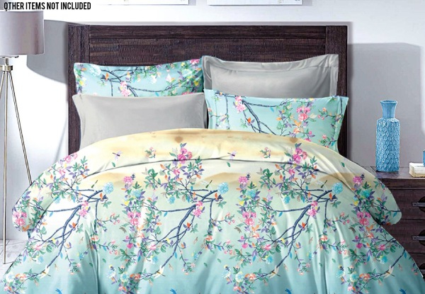 Light Teal Duvet Cover Set - Three Sizes Available (Essential Item)