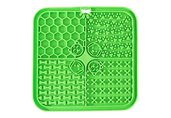 Interactive Slow Feeder Pet Licking Mat - Four Colours Available