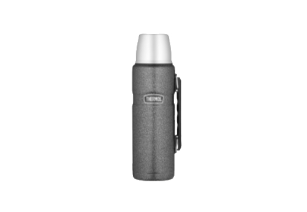 Stainless Steel Hammertone Thermos Flask - Three Sizes Available