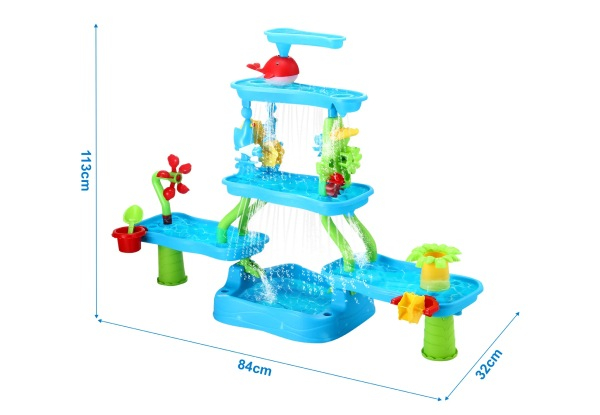 Five-Tier Outdoor Sand Waterfall Playset