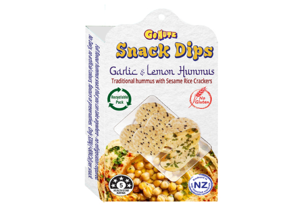 12-Pack of Snack Dips Range - Five Options Available