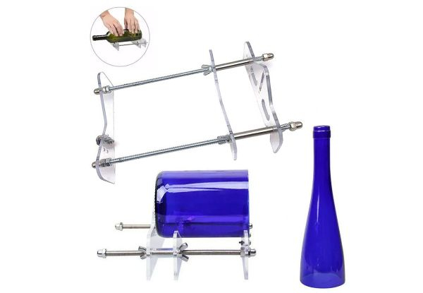 Adjustable Glass Bottle Cutting Tool Set - Option for Two-Pack