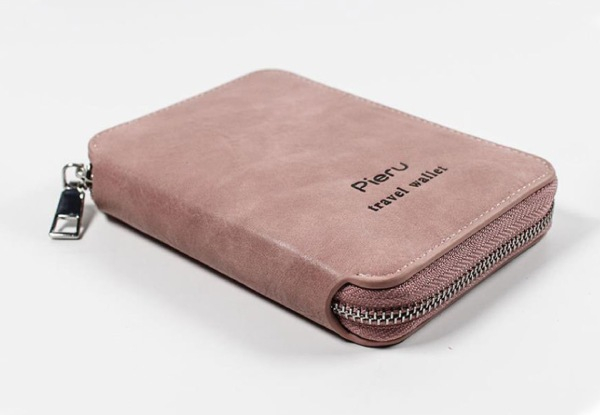 RFID Blocking Travel Passport Wallet - Available in Three Colours & Option for Two-Pack