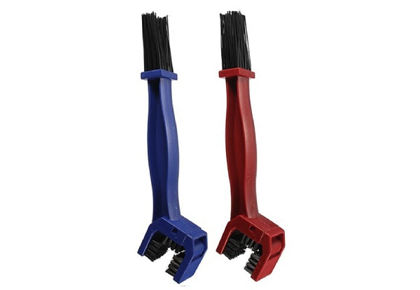 Bicycle Tooth Disc Chain Cleaning Brush - Two Colours & Option for Two Available