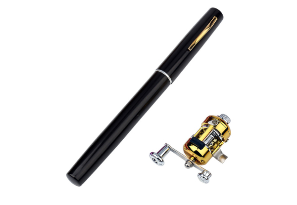 Pen Pocket Size Fishing Rod - Five Colours Available