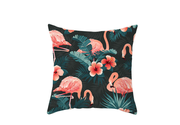 Flamingo Cushion Cover 45x45cm