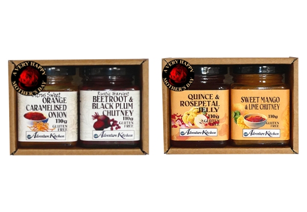 Mother's Day Two-Jar Gourmet Condiment Set - Two Options Available & Option for Both
