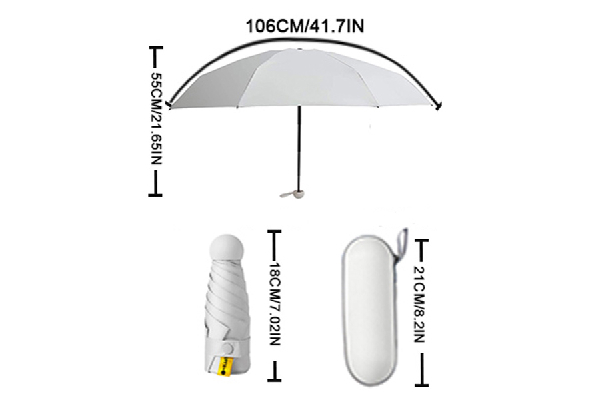 UV Protection Umbrella - Six Colours Available