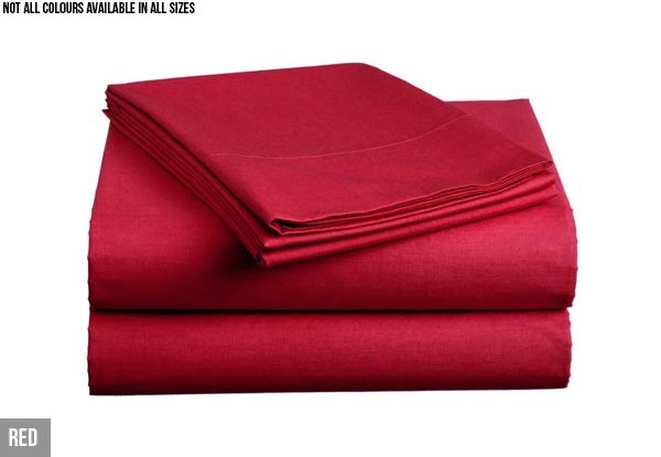 1000TC Microfiber Sheet Set - 10 Colours & Five Sizes Available