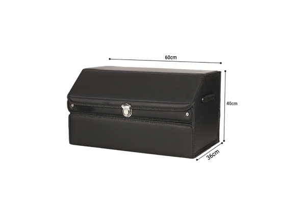 Soga Collapsible Trunk Cargo Organiser with Lock - Two Sizes Available