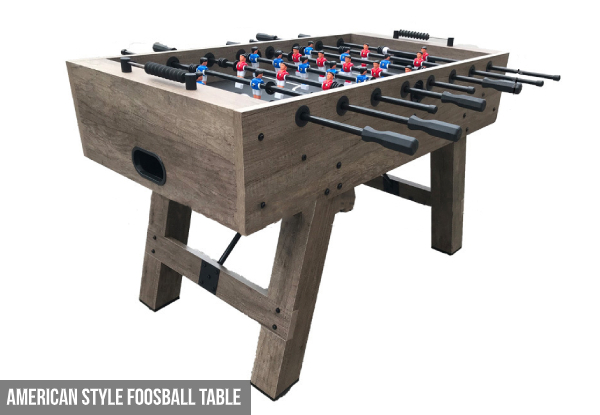Foosball Table - Two Styles Available