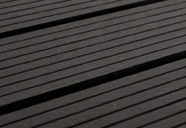 10-Piece Marlow Outdoor Decking Floor Plastic Tiles